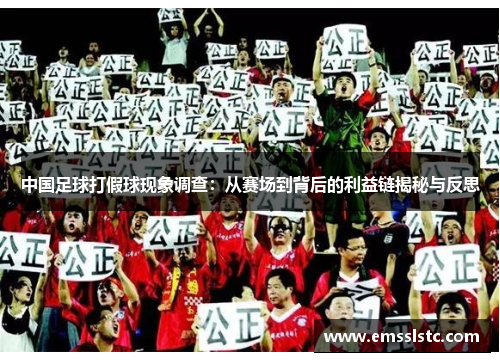中国足球打假球现象调查：从赛场到背后的利益链揭秘与反思